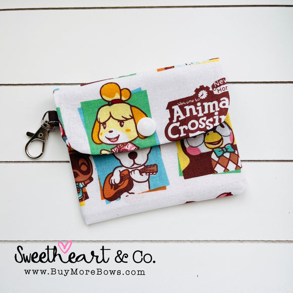 Animal Crossings Game Pocket Card Wallet