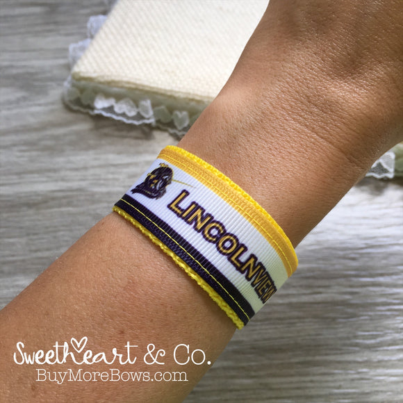 Lincolnview Lancers Wristband