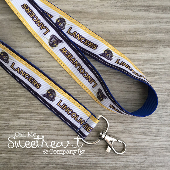 Lincolnview Lancers Lanyard