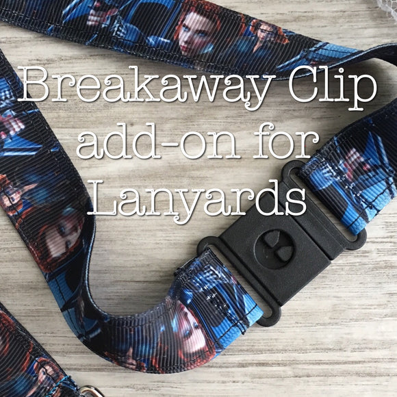 Add-On Breakaway Clip for Lanyard