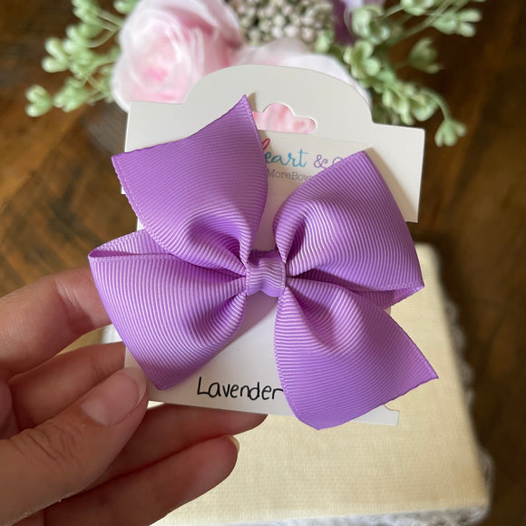 Lavender Hair Bow