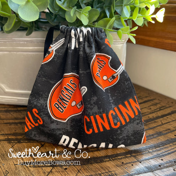 Cincinnati Football Drawstring Bag