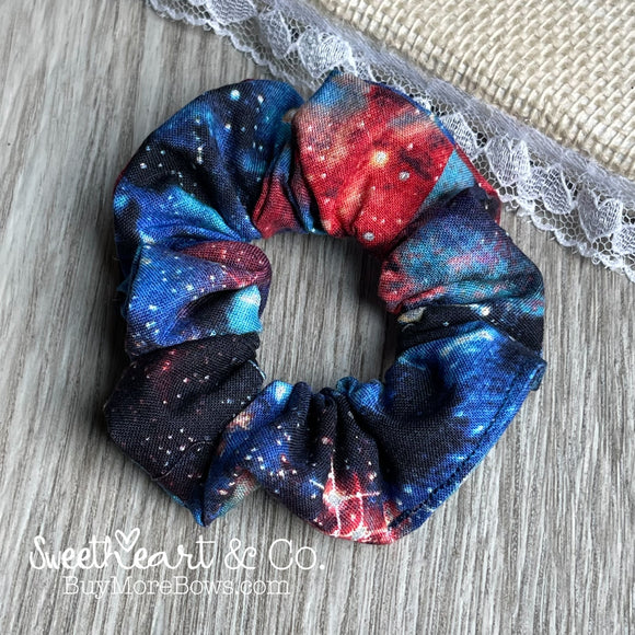 Deep Space Galaxy Hair Scrunchie