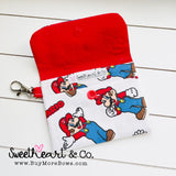 Mario Game Pocket Card Wallet