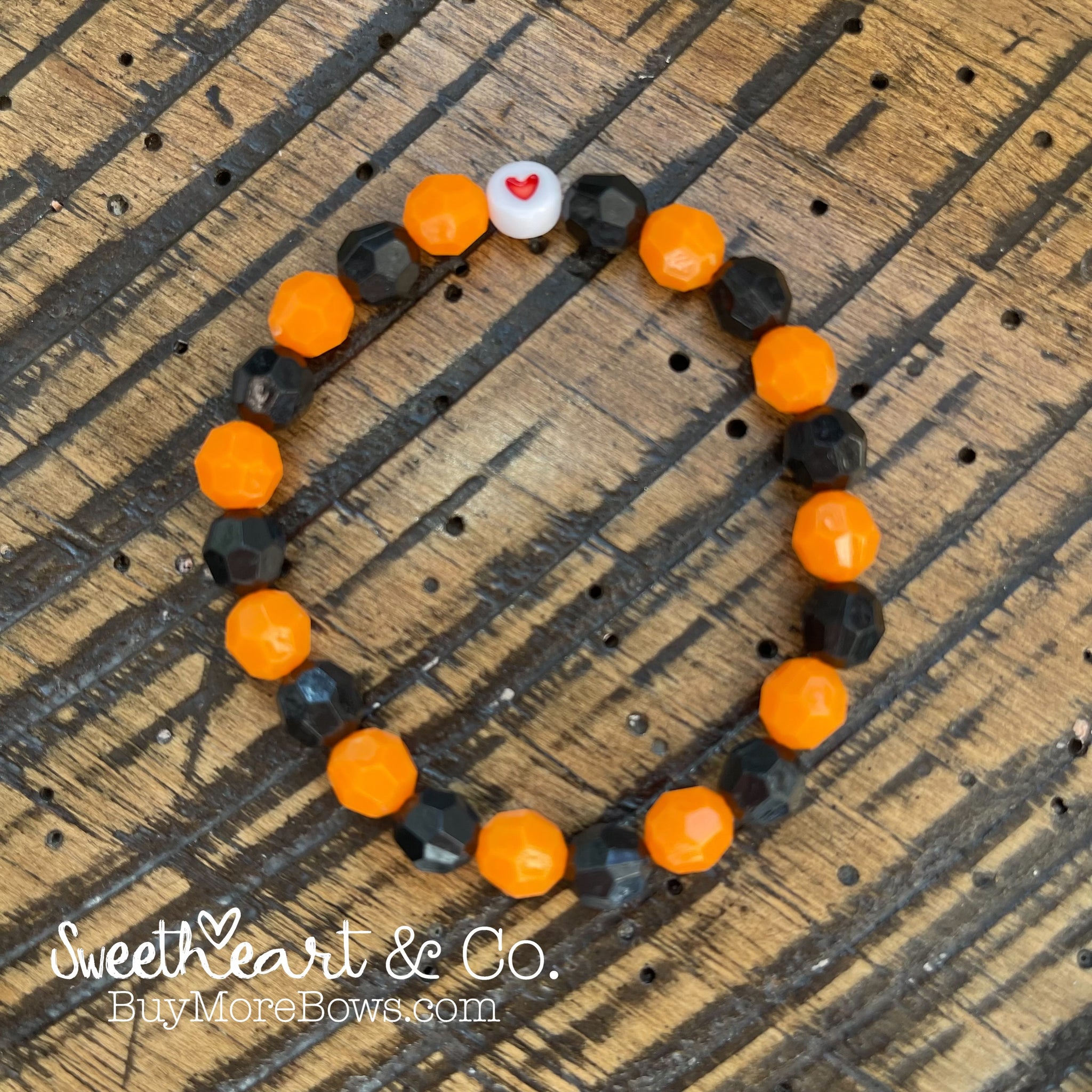 Orange Bracelet Small Bead (4mm) – Party Beads