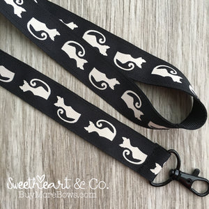 Fancy Cats Lanyard