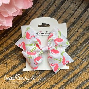 Flamingos Hair Bow