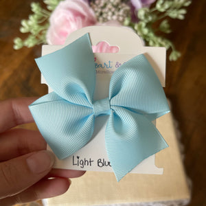 Light Blue Hair Bow