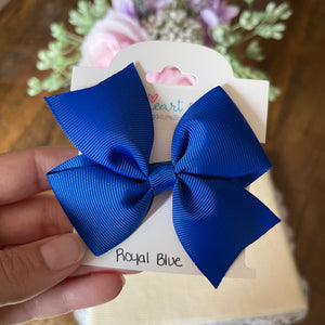 Royal Blue Hair Bow