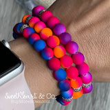 Neon Ombré Beaded Bracelet (Choice of Color)