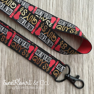 Sloth Classic Movie Quote Lanyard