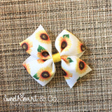 Sunflowers Hair Bow