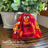 Lion Wizard Drawstring Bag