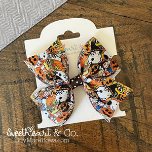 The Great Pumpkin Halloween Hair Bow