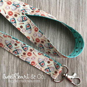 Pumpkin Spice Lanyard