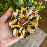 Sunflowers Scrunchie